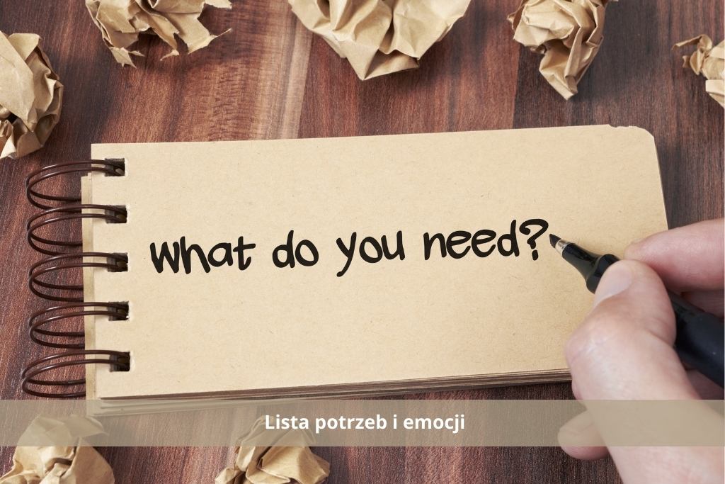 Lista potrzeb i emocji